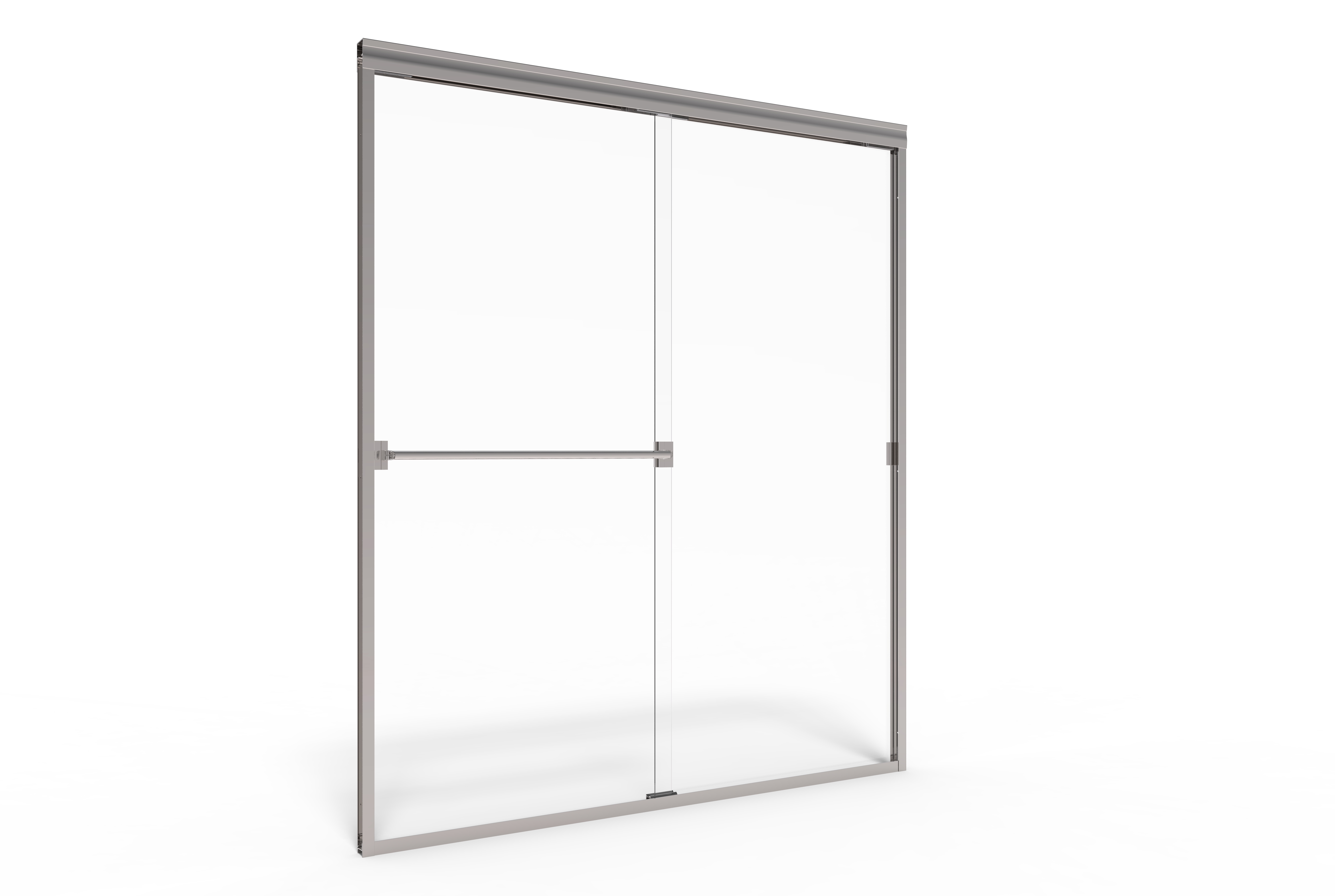 Classic SemiFrameless 3/16inch Glass Sliding Shower Door Basco Shower Doors